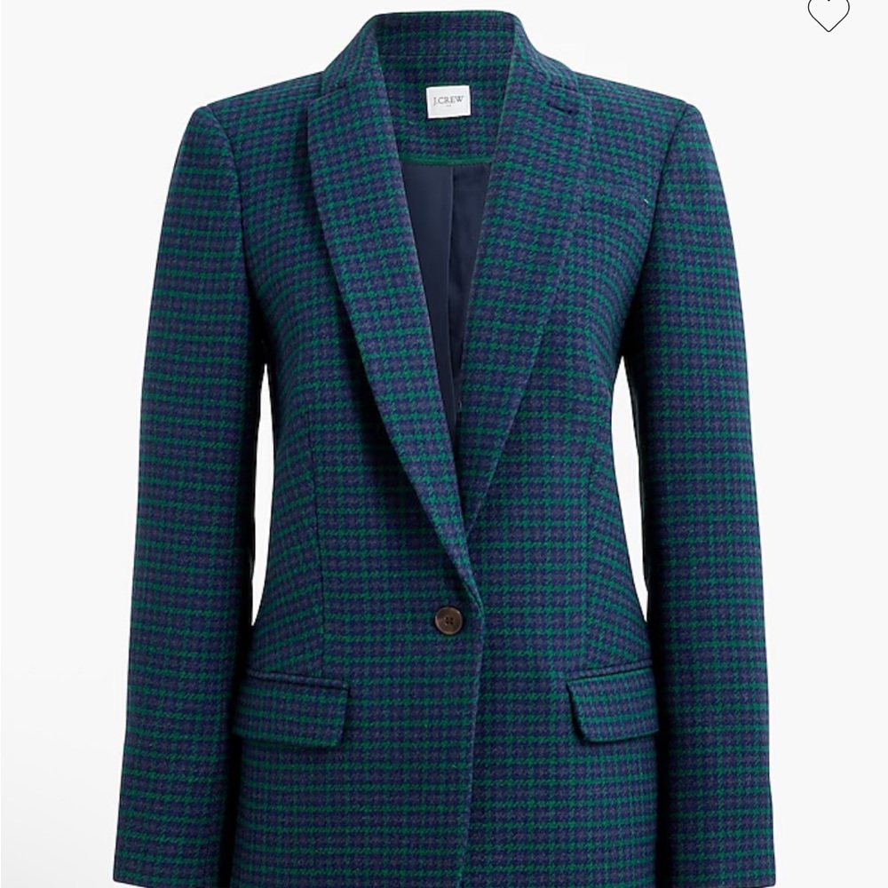 Relaxed One-Button Blazer